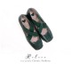 Iris Corolla Releve Cross Strap Mary Jane Shoes(Reservation/6 Colours/Full Payment Without Shipping)